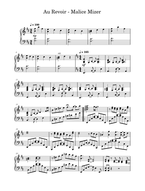 vkei sheet music by JUNlPER | Play, print, and download in PDF or