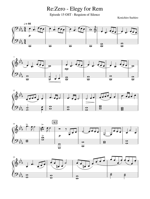 Elegy for Rem - Kenichiro Suehiro