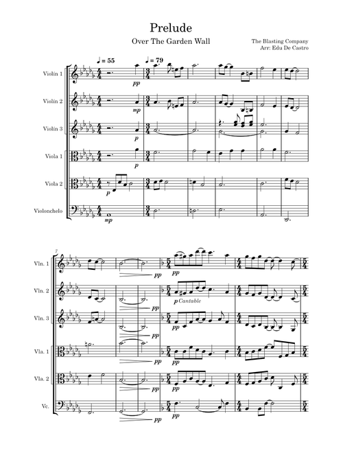 Prelude (From Over the Garden Wall) – The Blasting Company