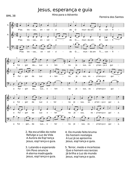 Jesus, esperança e guia - Ferreira dos Santos