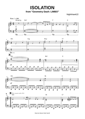 Isolation – (from Geometry Dash: LIMBO) - NightHawk22 (Concert band ...