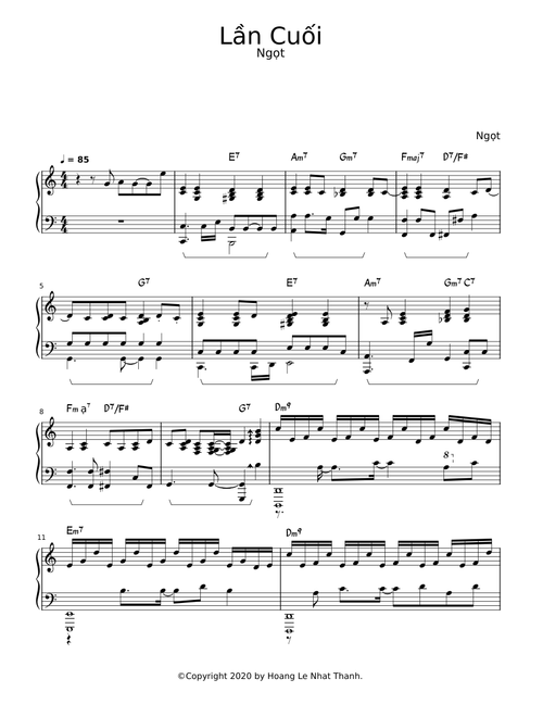 Lần Cuối Comping