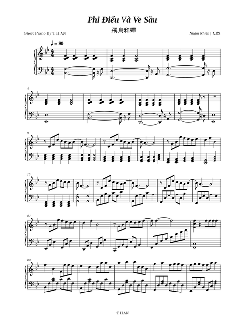 Phi Điểu Và Ve Sầu