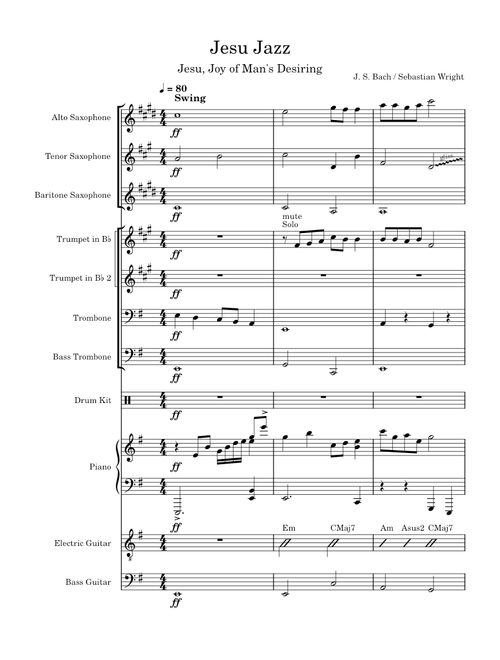 Jesu Jazz- complete