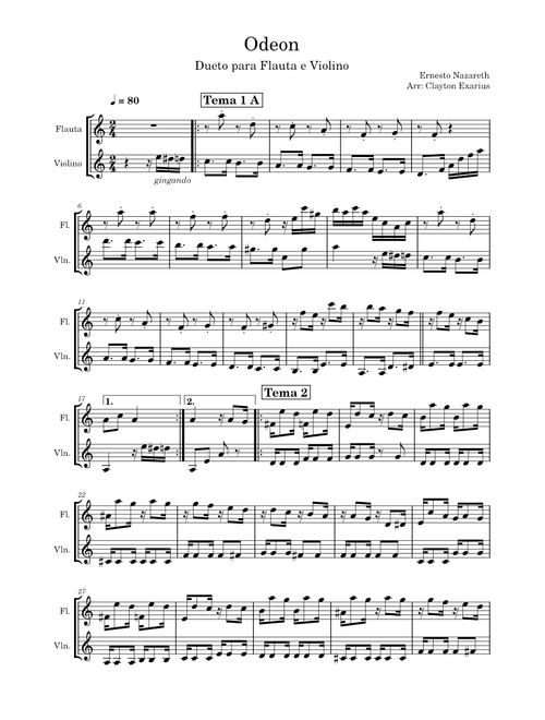 Odeon – Ernesto Nazareth