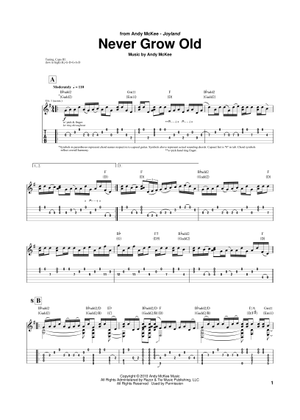 Play Official version of Into the ocean Sheet Music by Andy