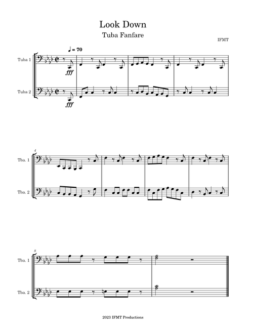 Look down beggars – Les Misérables Look Down