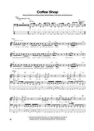 レア】レッチリ・ベース TAB譜StadiumArcadium