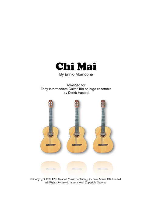 Chi Mai (Arr. Derek Hasted) - Ennio Morricone (Guitar Ensemble)