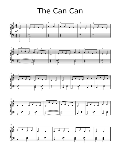 Can-Can – Jacques Offenbach