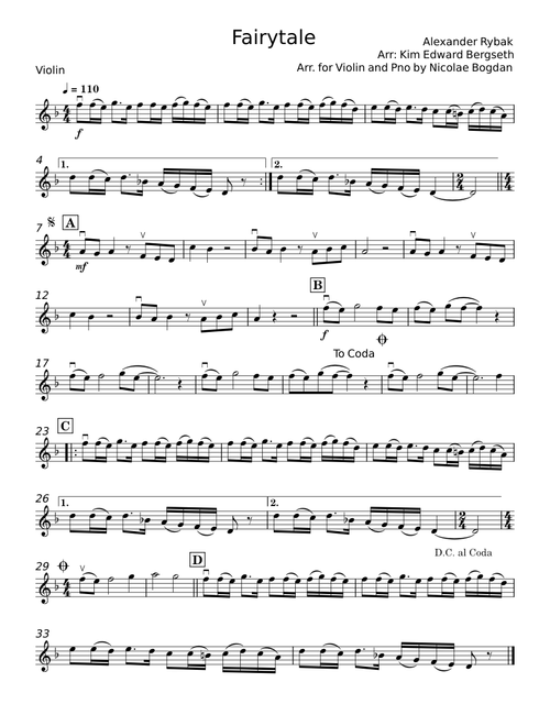Fairytale - Alexander Rybak
