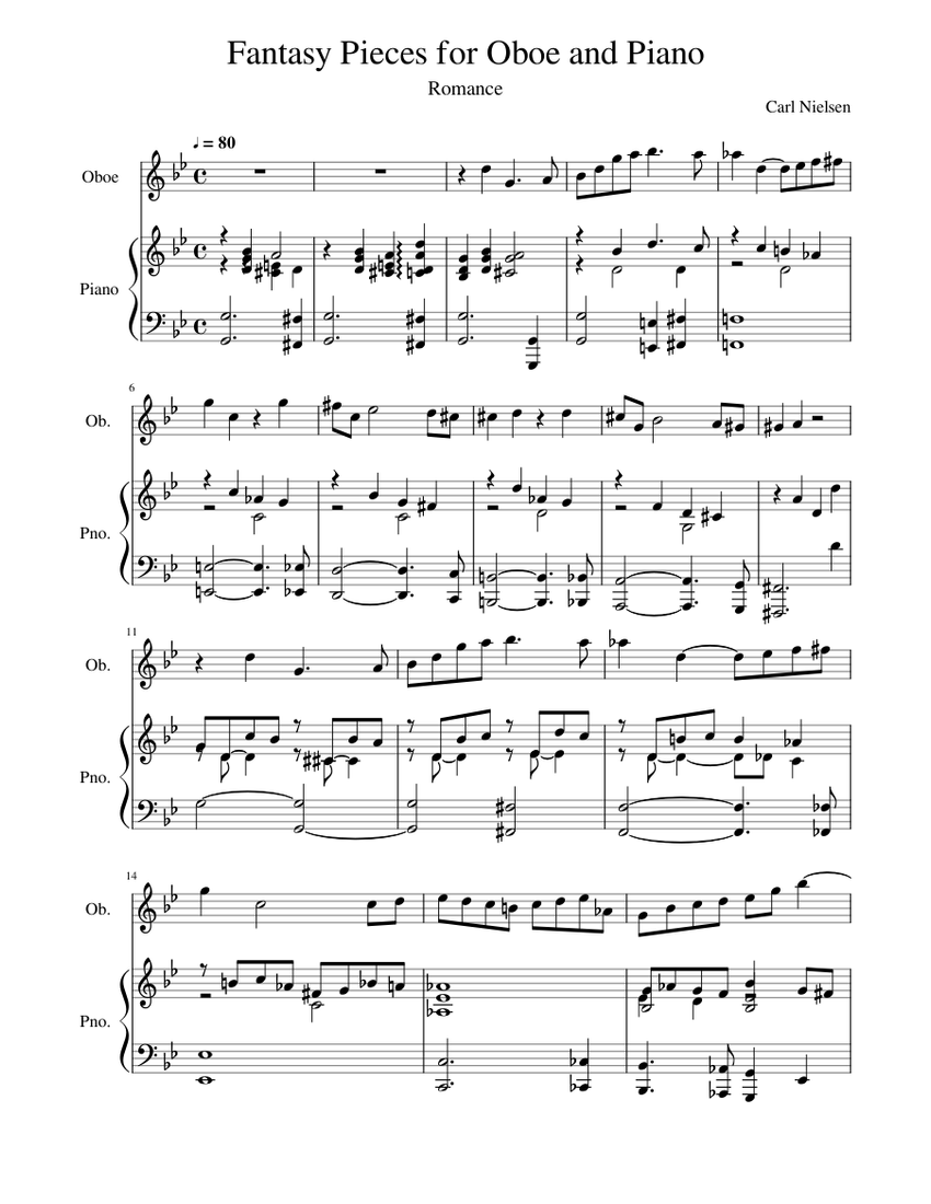 Nielsen oboe discount