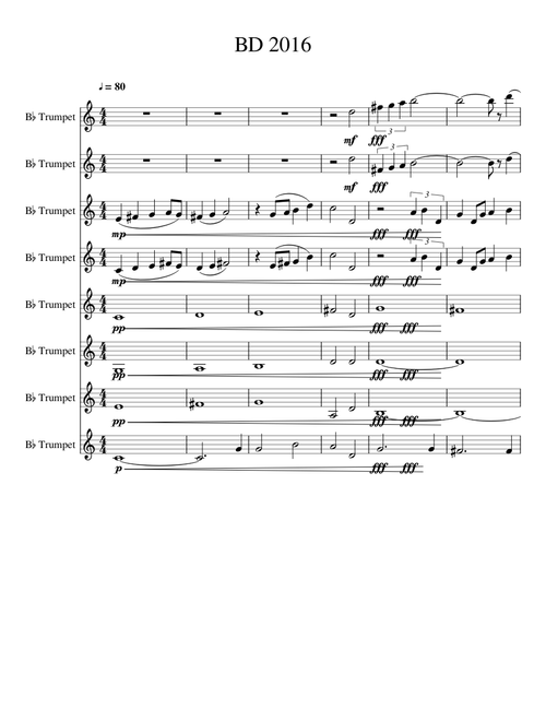 Blue Devils 2016 Ballad for Trumpets