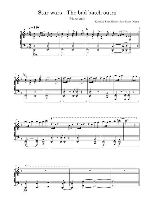 Star wars - The Bad batch - Outro