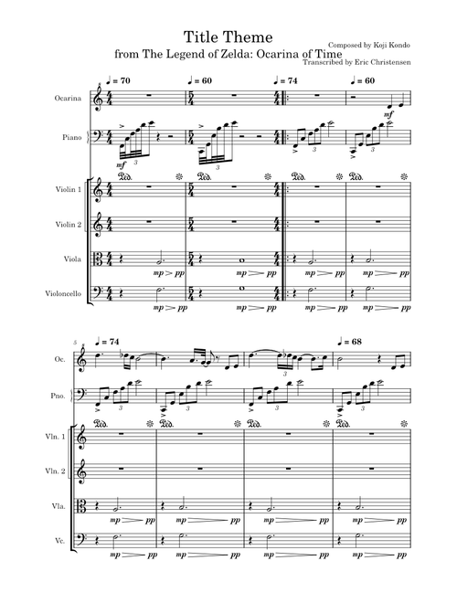 Title Theme - Ocarina of Time