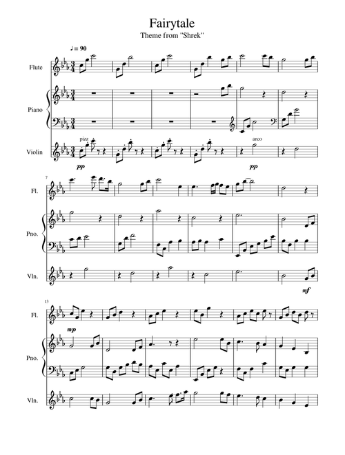 Fairytale Theme From "Shrek"
