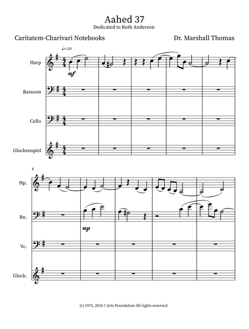 Aahed 37 - Celebrity Chamber Players (Small Ensemble)