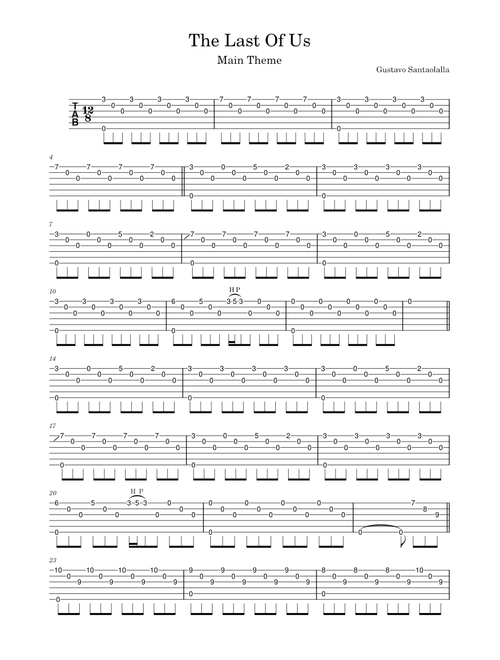 The Last Of Us - Main Theme