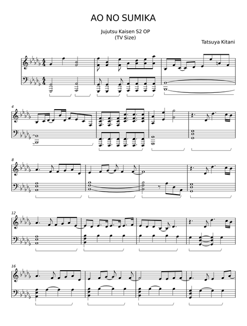 Ao no Sumika - Tatsuya Kitani