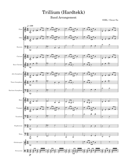 Trillium - S3RL - Band Arrangement Remix - Oscar Su