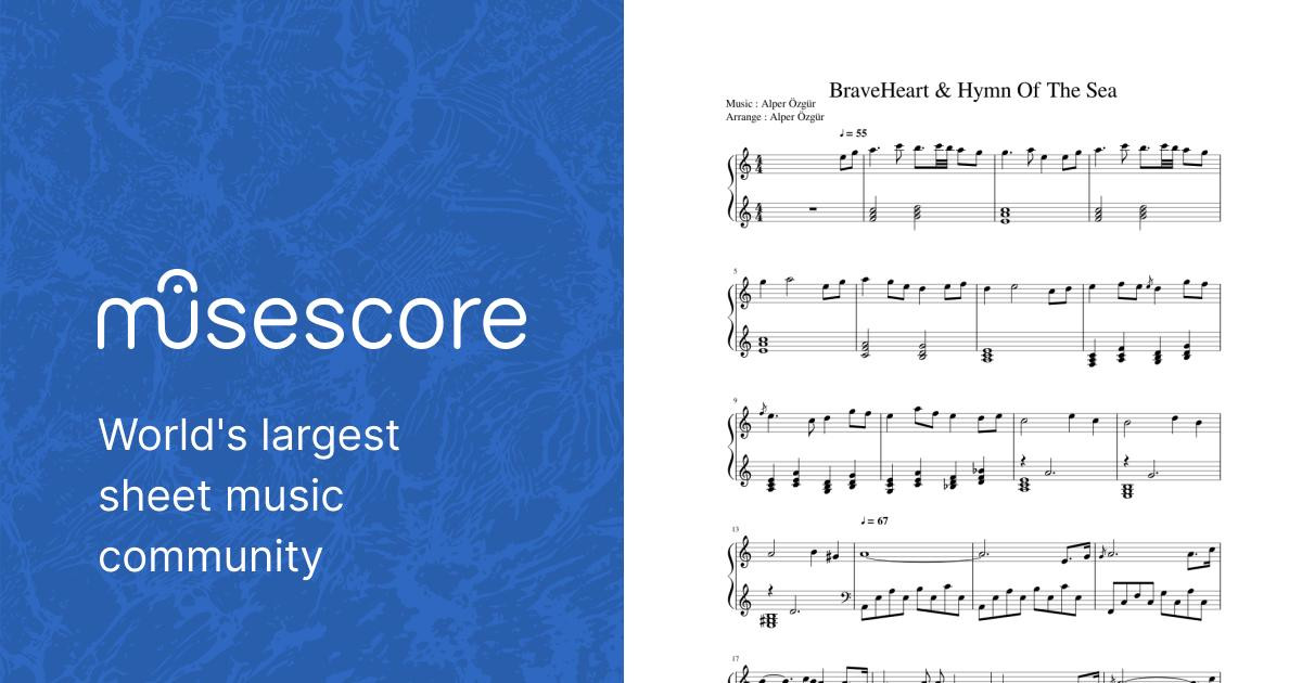 evitar guisante tanque BraveHeart And Titanic Sheet music for Piano (Solo) | Musescore.com