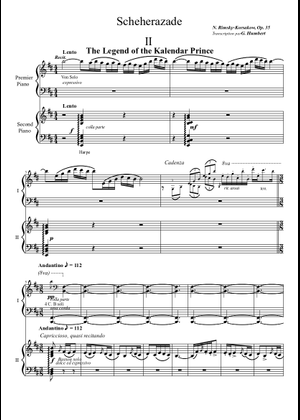 Scheherazade II: Story of the Kalendar Prince - Nikolai