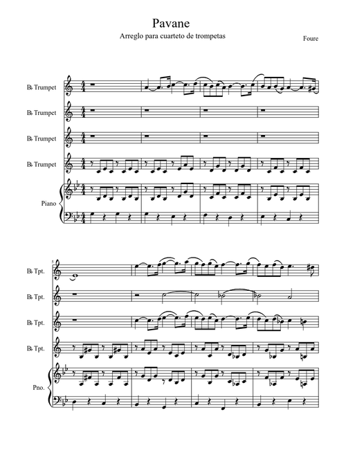 Pavane Foure