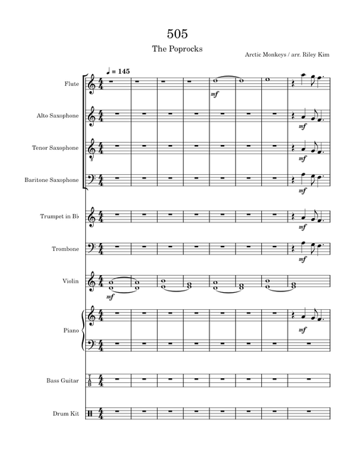 505 Big Band Arrangement