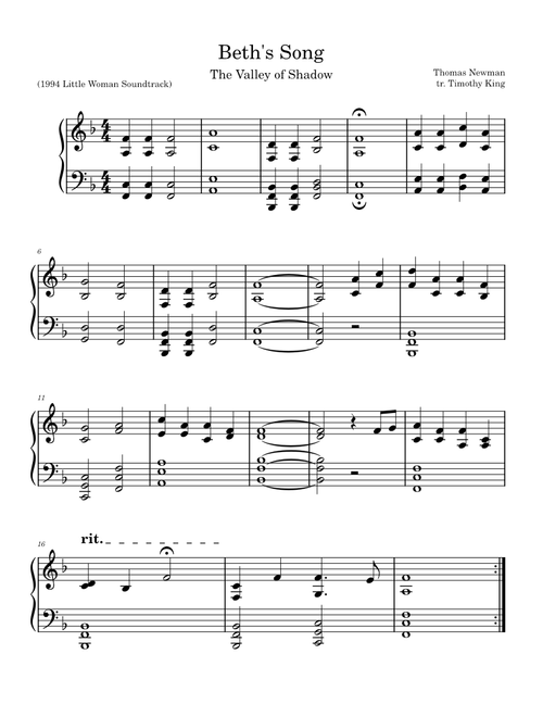 Little Women (Orchard House (Main Title)/Valley Of The Shadow) – Thomas Newman