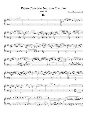 Piano Concerto No.2, Op.18 – Sergei Rachmaninoff - II. (two pianos