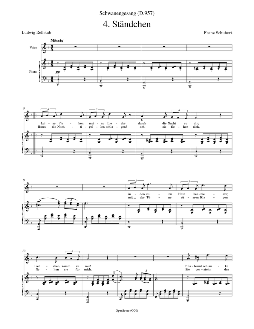 Schubert: Lieder - Volume 1 – Ficks Music