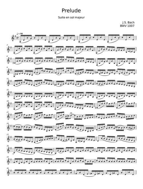 Prelude in C - J S Bach, G F Handel, W A Mozart