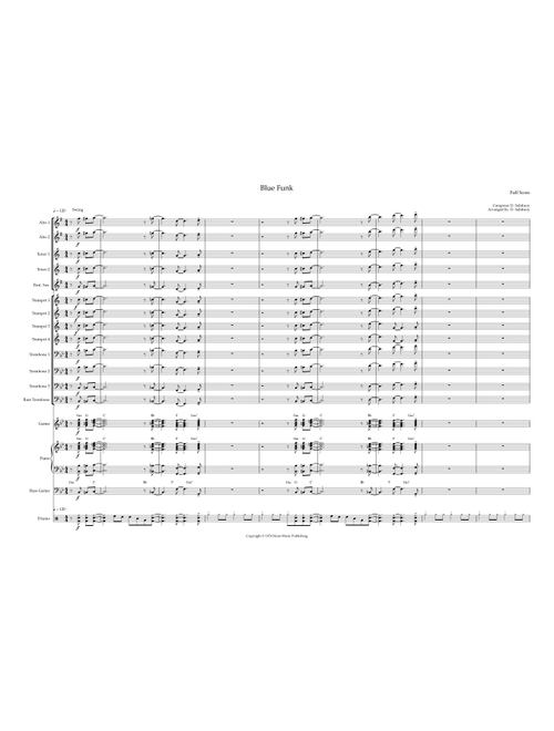Blue Funk (Arr. Dr. David Salisbury) (Jazz Ensemble)