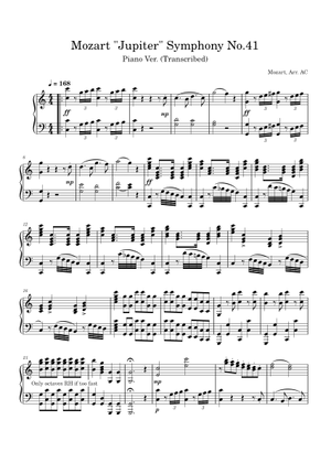 Symphony No. 41 in C Major 