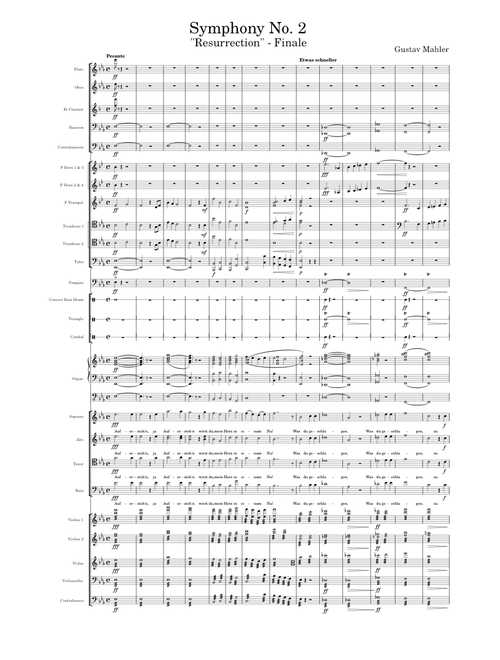 Mahler - Symphony No. 2 "Auferstehen" Finale
