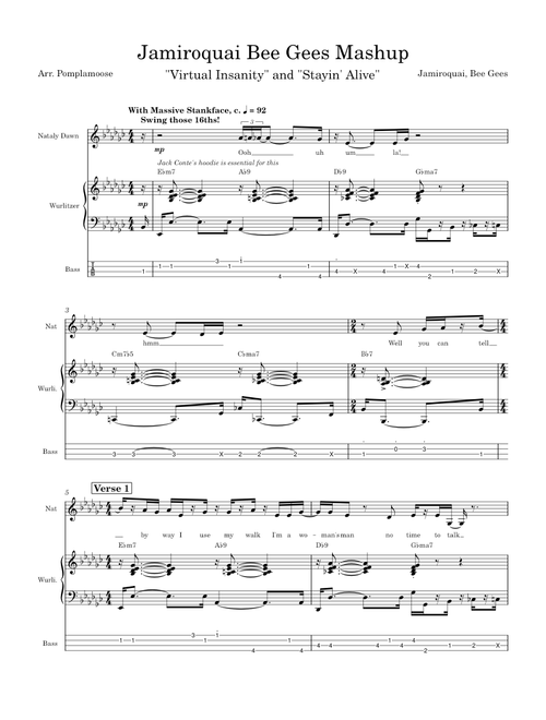 Jamiroquai Bee Gees Mashup – Pomplamoose