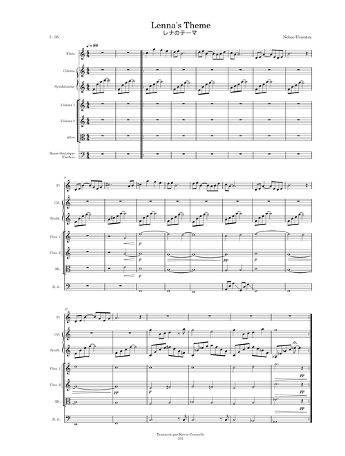 Final Fantasy V (1992) sheet music by Kevin Courcelle | Play