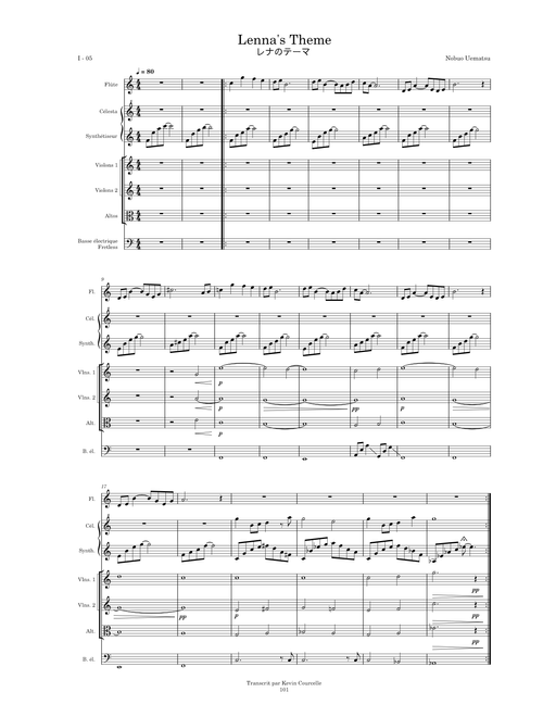 FINAL FANTASY V　楽譜　ドレミ楽譜出版社　1992年 Final Fantasy V (1992) sheet music by Kevin Courcelle | Play