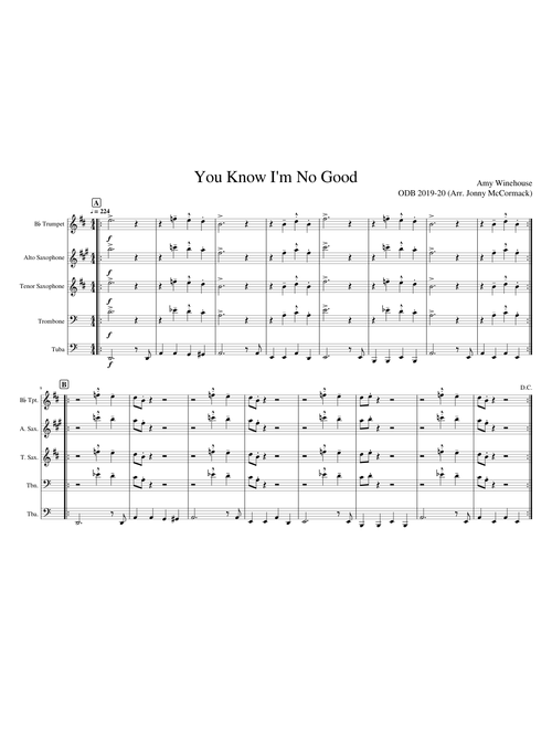 You Know I'm No Good