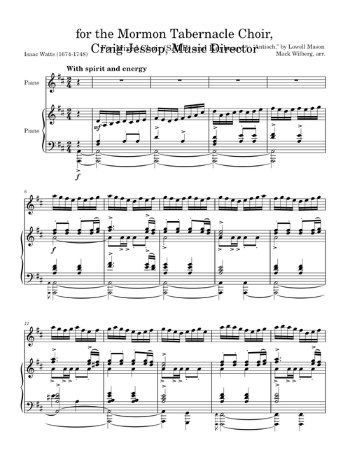 Joy to the World – Misc Traditional
