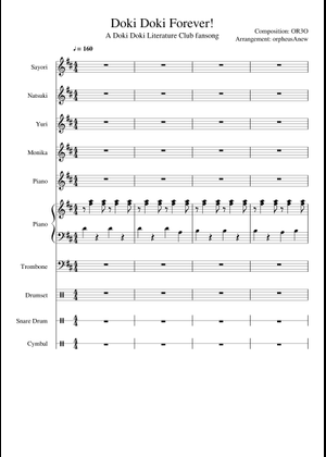 Doki Doki Forever Sheet Music for Piano (Solo) | MuseScore.com