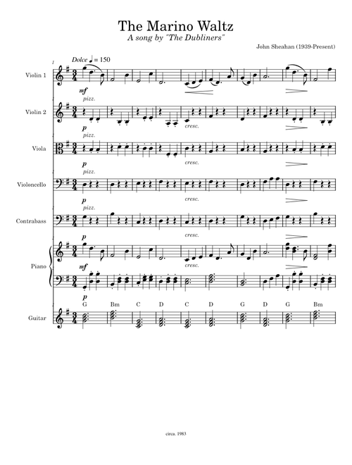 The Marino Waltz – John Sheahan
