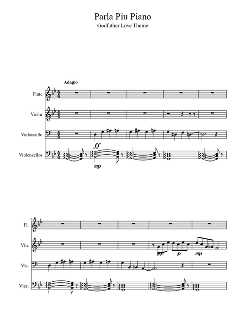 Parla Piu Piano (Godfather Love Theme)