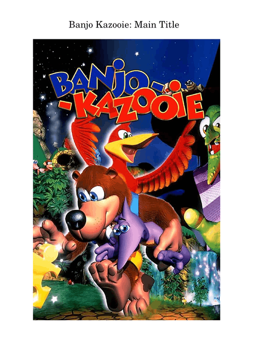 Main Theme - Banjo Kazooie [WIP]