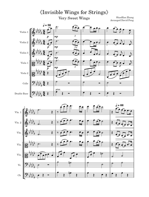Invisible Wings for Strings