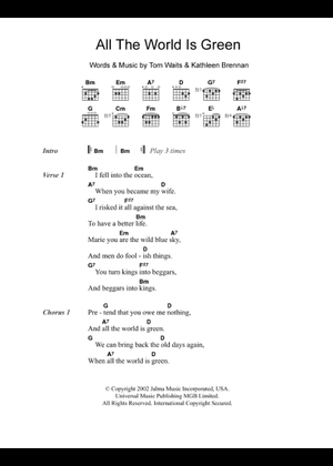 TOM WAITS BIG TIME 楽譜　ギタースコア TOM WAITS BIG TIME 楽譜 ギタースコア 177337-