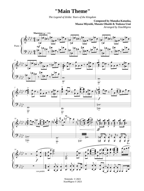 The Legend of Zelda: Tears of the Kingdom - Main Theme
