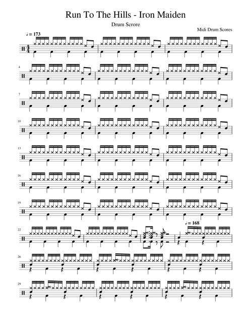 Run To The Hills - Iron Maiden