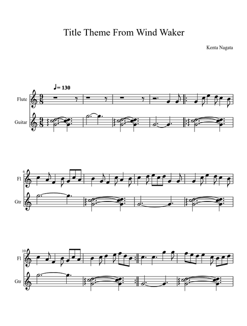 Title Theme From Wind Waker