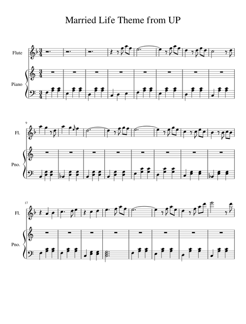 Married Life Theme from UP